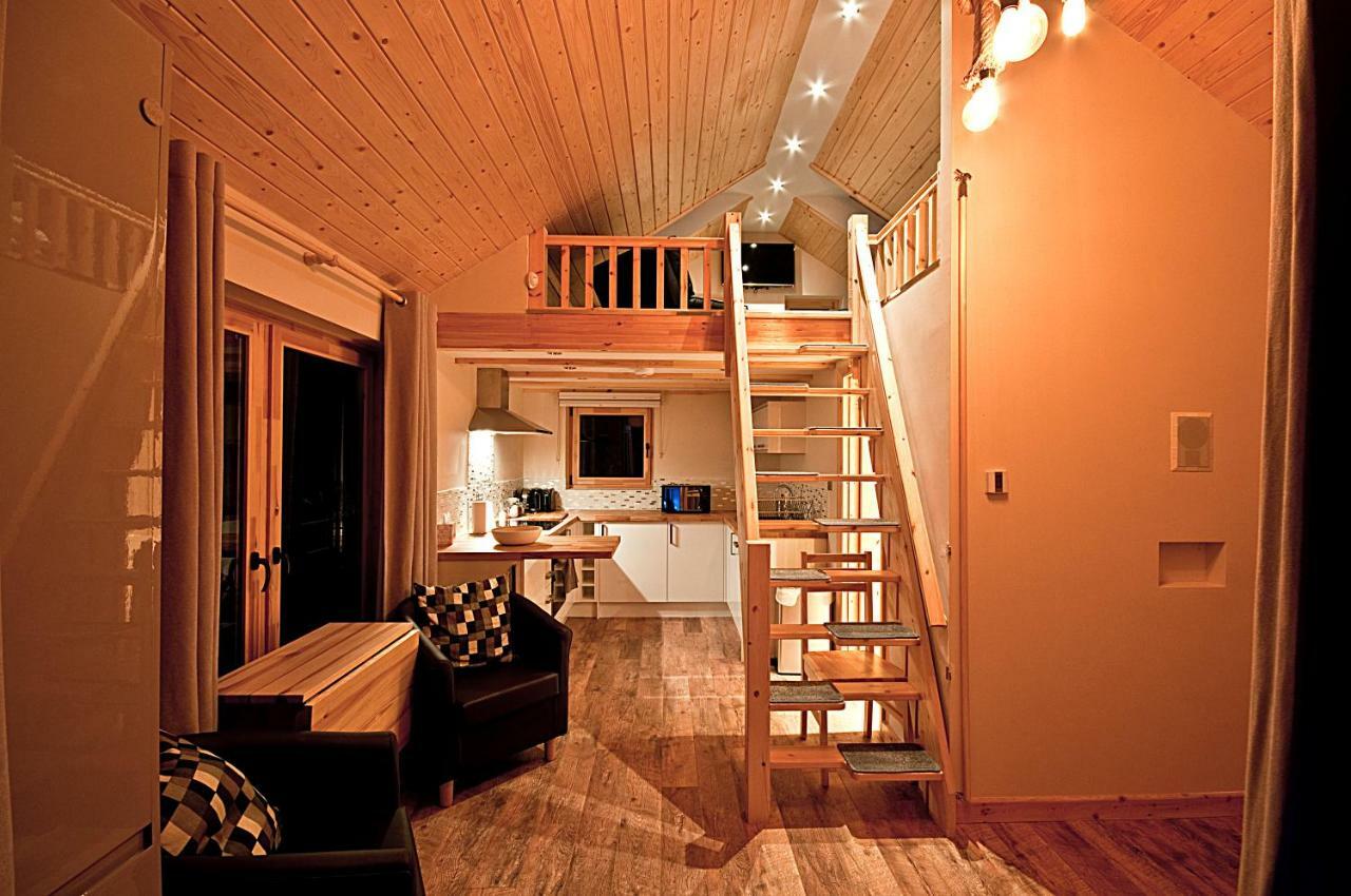 הוילה בורנמות' Alum Chine Log Cabin מראה חיצוני תמונה