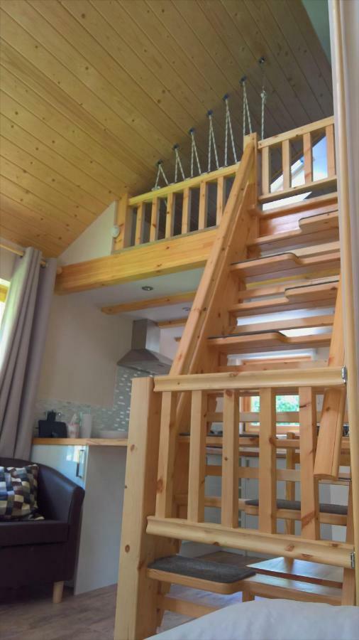 הוילה בורנמות' Alum Chine Log Cabin מראה חיצוני תמונה